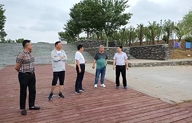 安徽城市之眼邀请相关商业家及分管领导莅临现场指导